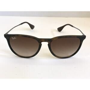 Ray Ban RB4171 Erika 865/13 Havana Brown Round Sunglasses 54-18 145 With Case